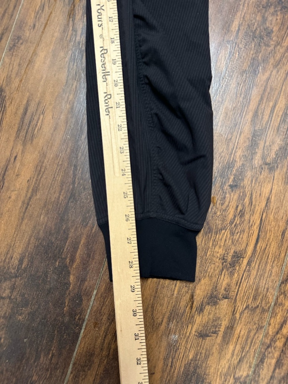 Lululemon Black Jogger Pants Drawstring Athletic Size 6 - Picture 4 of 7